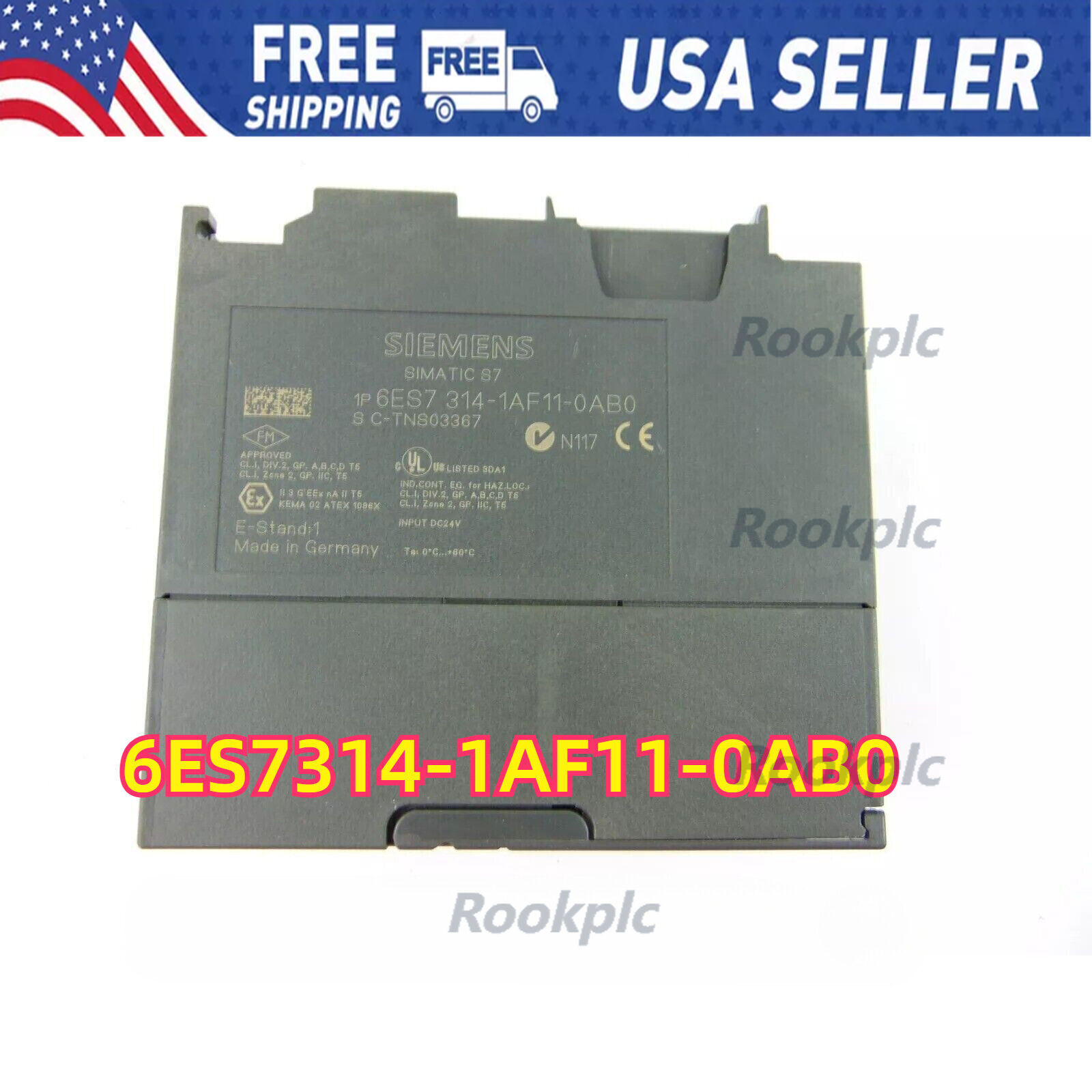 New Siemens 6ES7 314-1AF11-0AB0 6ES7314-1AF11-0AB0 SIMATIC S7-300 CPU 314
