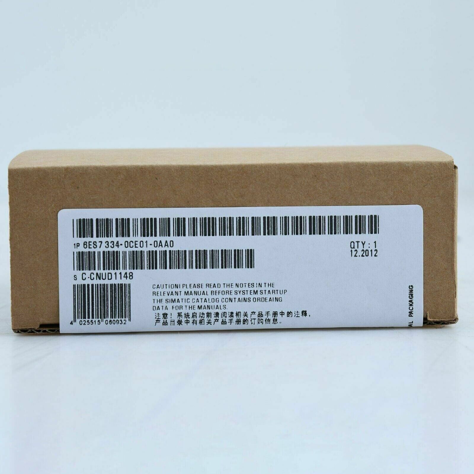 1pc Siemens 6ES7 334-0CE01-0AA0 6ES7334-0CE01-0AA0 fast delivery