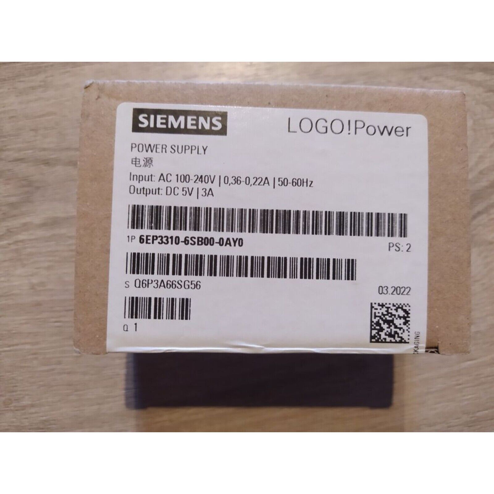 1PC New Siemens 6EP3310-6SB00-0AY0 Power Supply In Box Expedited Shipping