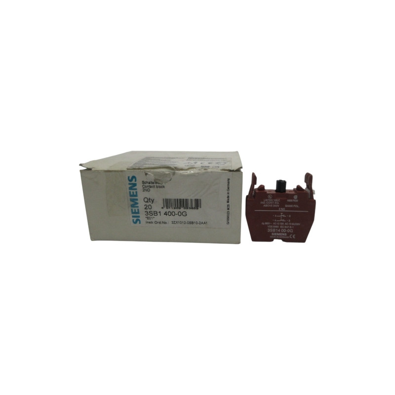 SIEMENS 3SB1400-0G (PKG OF 20) NSMP