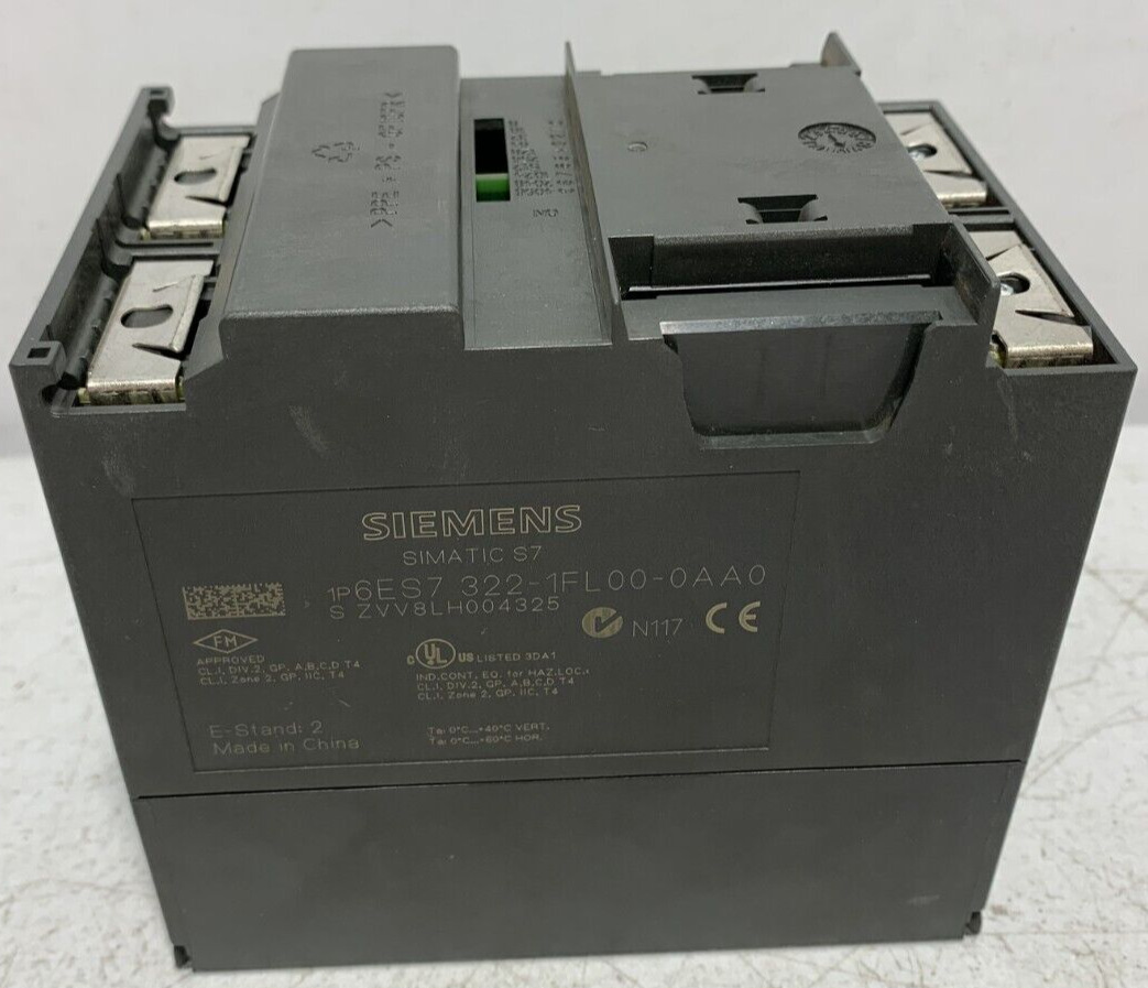 Siemens 6ES7322-1FL00-0AA0 SIMATIC S7-300 Digital Output 120V 230VAC 1A 2x20P