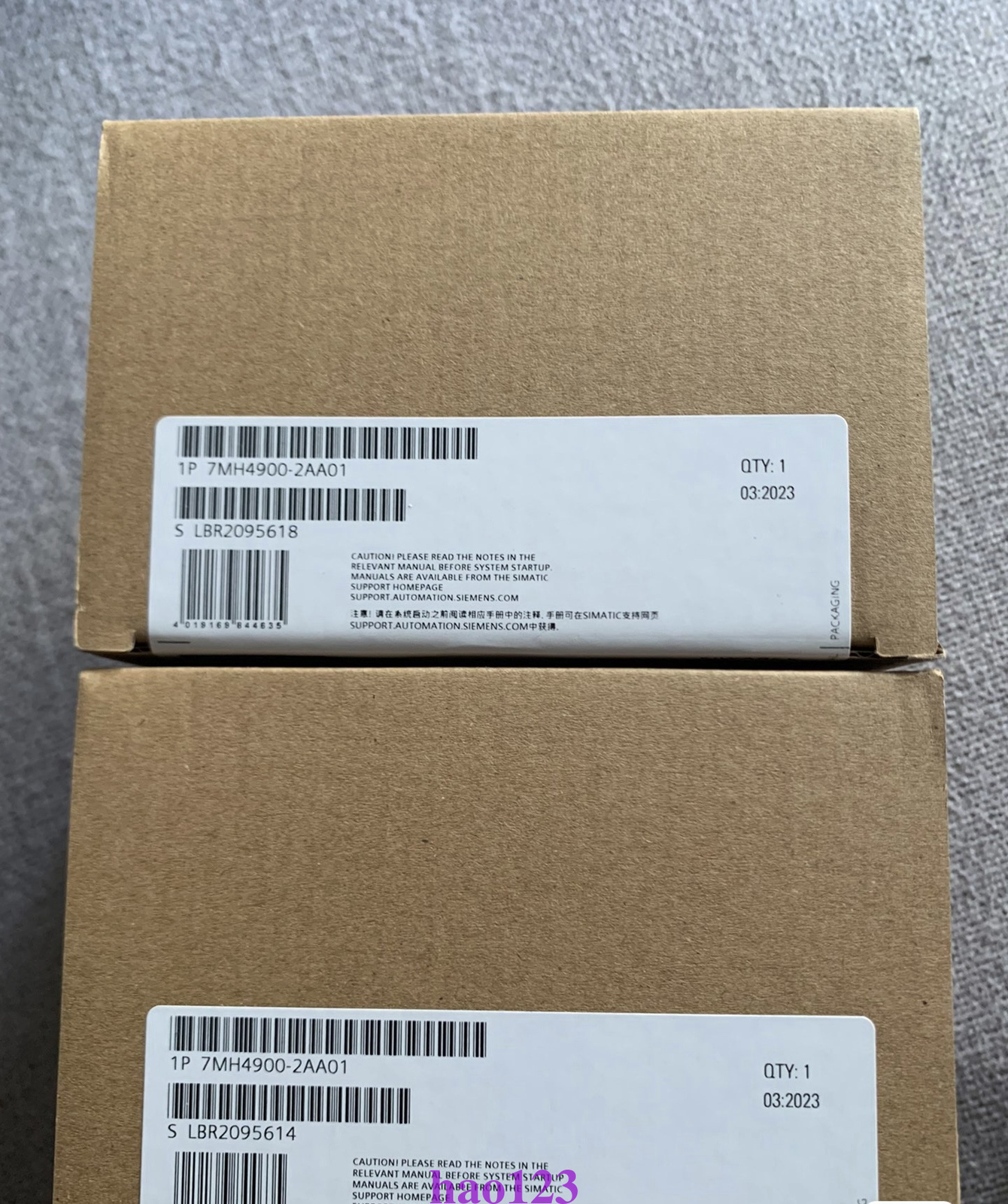 7MH4900-2AA01 SIEMENS SIWAREX-U MS electronic weighing module NEW UPS