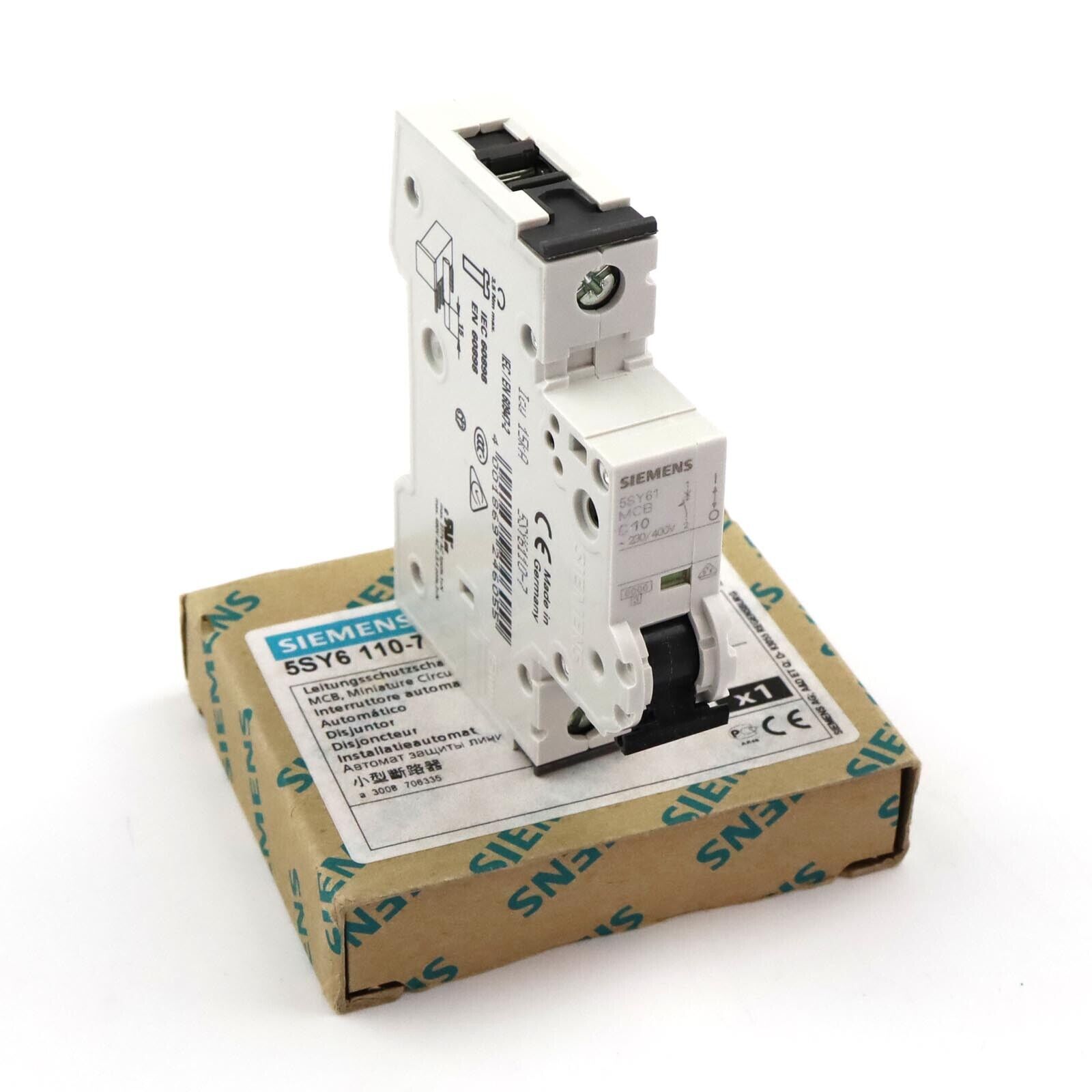 Siemens circuit breaker 5SY6110-7 original packaging