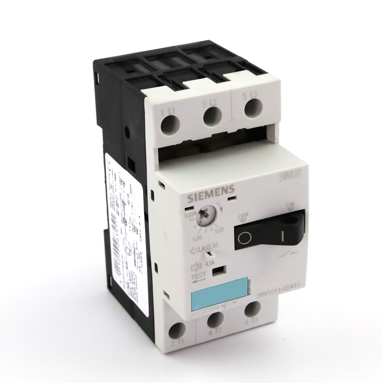 Siemens Circuit Breaker 3RV1011-0DA10 GEB