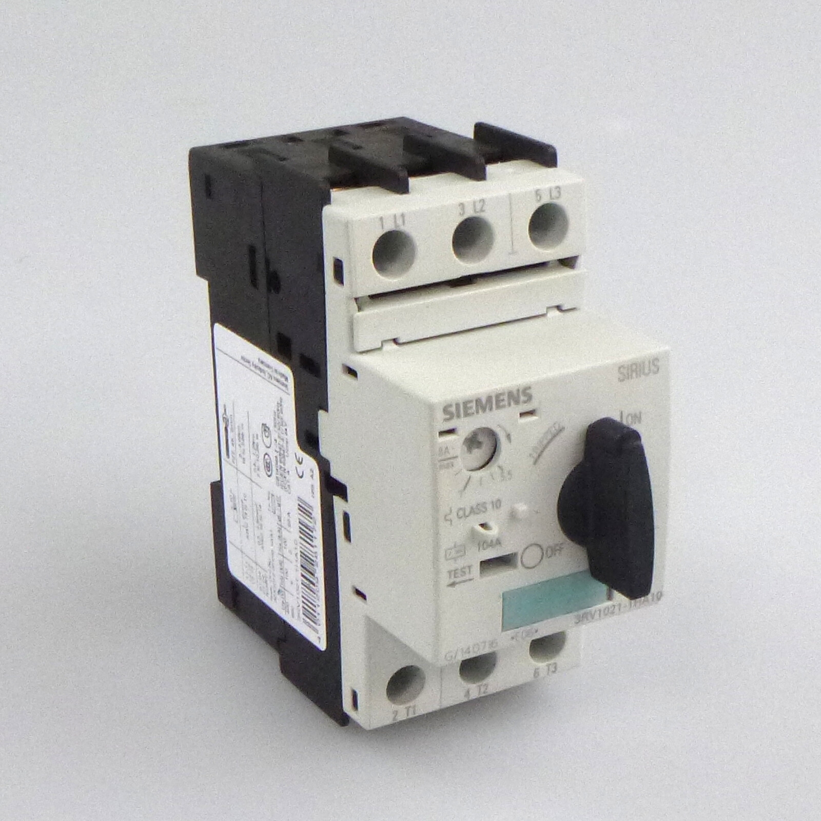 Siemens Circuit Breaker 3RV1021-1HA10 GEB
