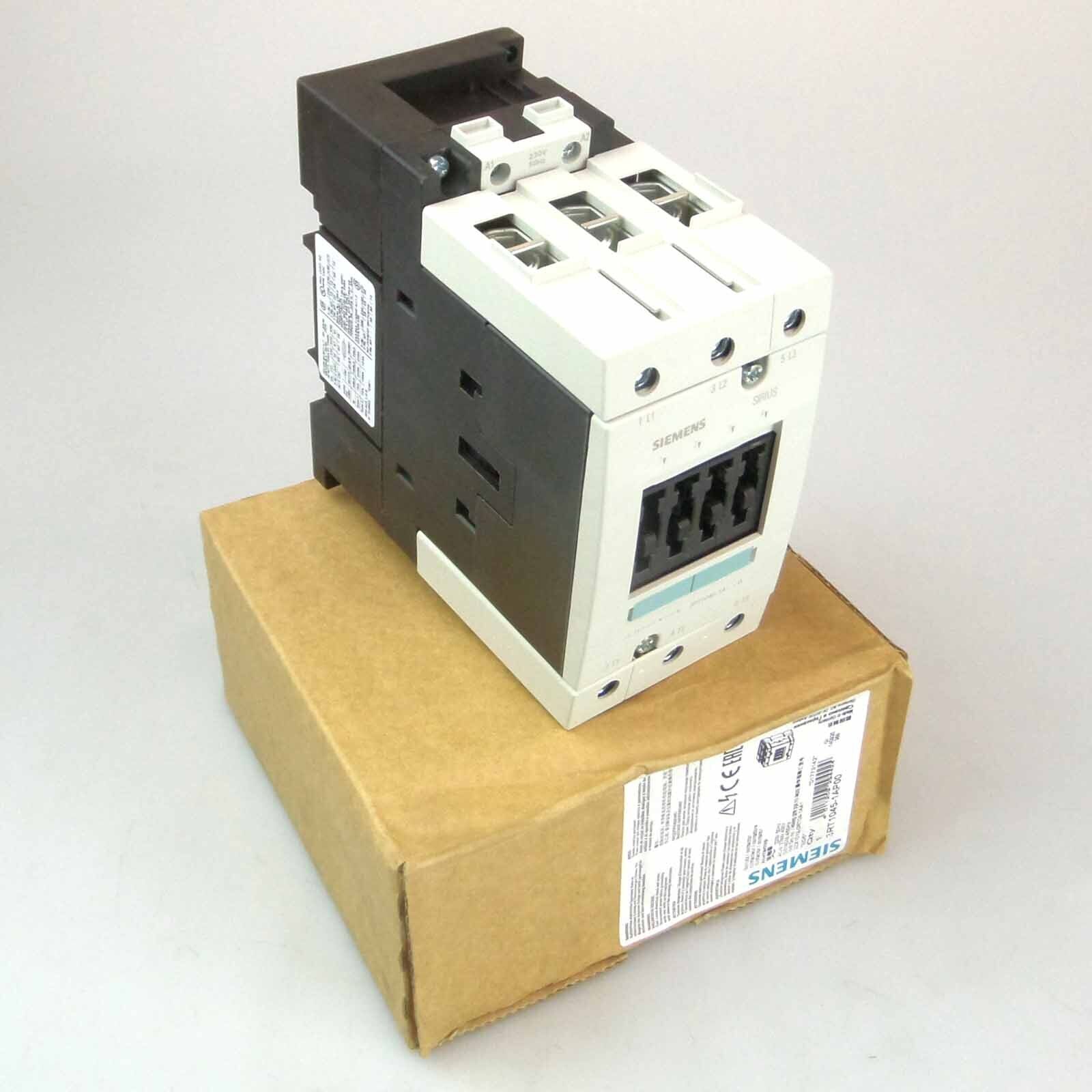 Siemens Contactor 3RT1045-1AP00 400V/37kW Original Packaging