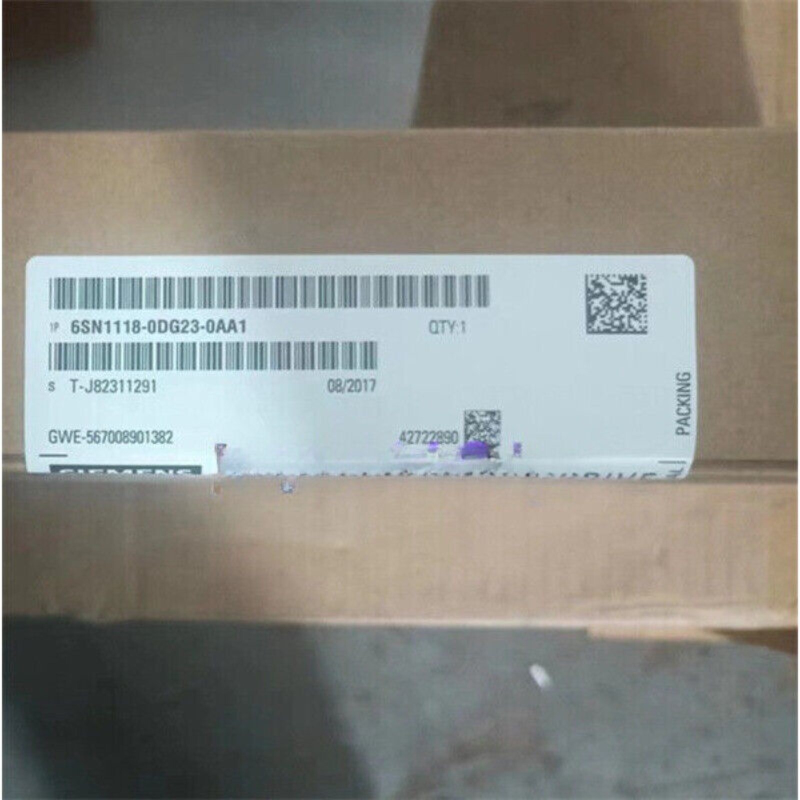 New Siemens 6SN1118-0DG23-0AA1 SIMODRIVE 611-D CLOSED-LOOP 6SN1 118-0DG23-0AA1