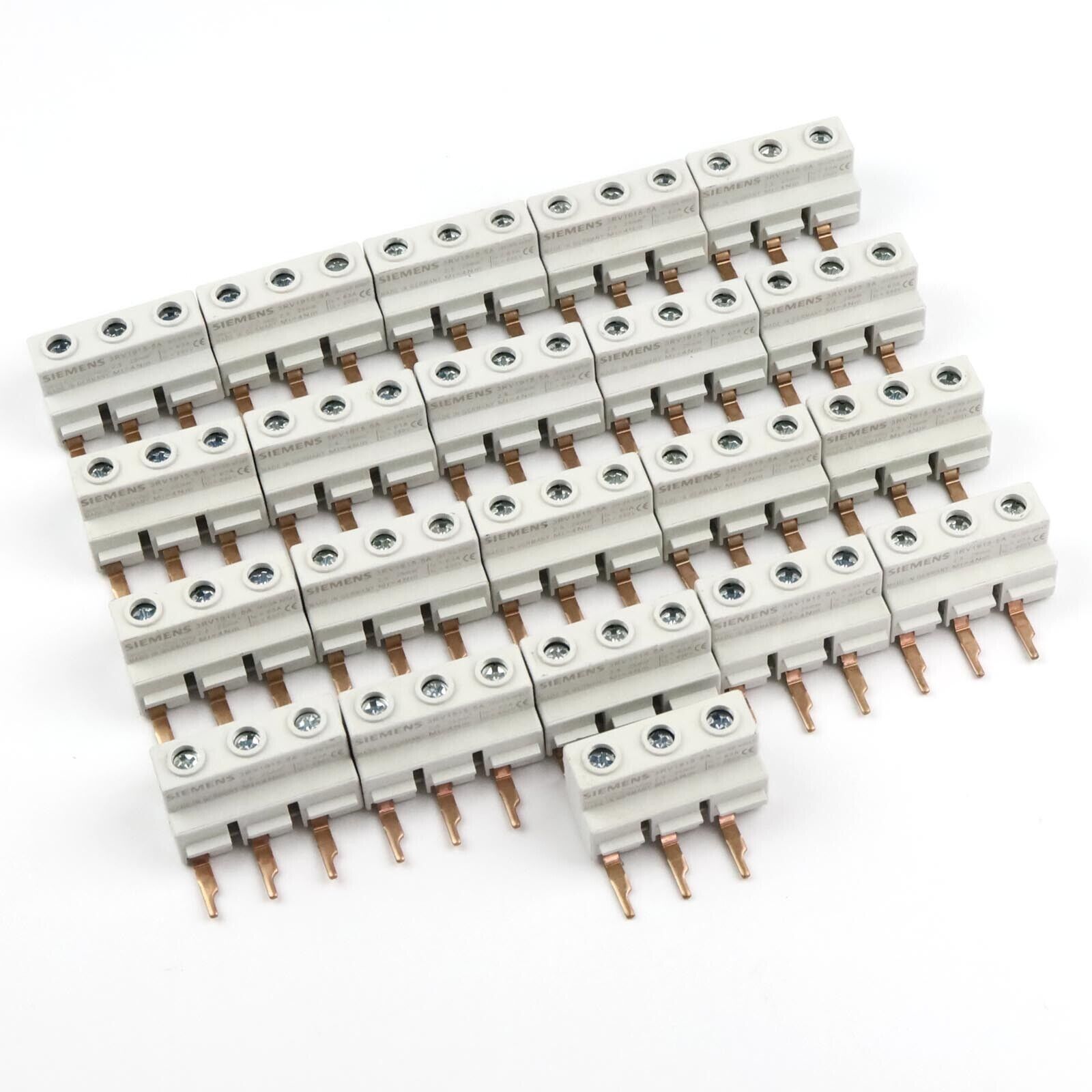 Siemens 3 Phase Feed Terminal 3RV1915-5A (21pcs) NOV