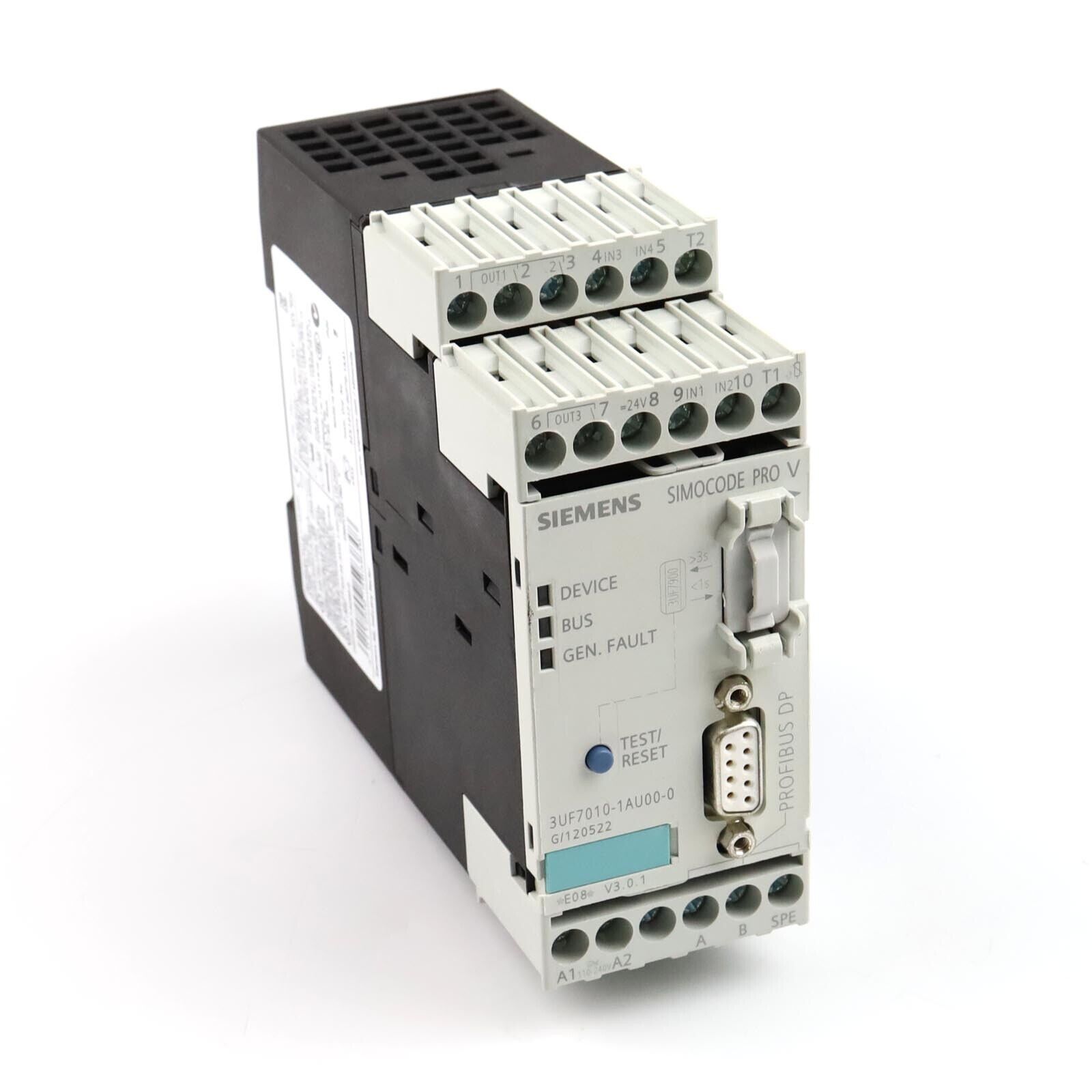 Siemens Basic Unit 3UF7010-1AU00-0 E-Stand:08 V3.0.1 GEB