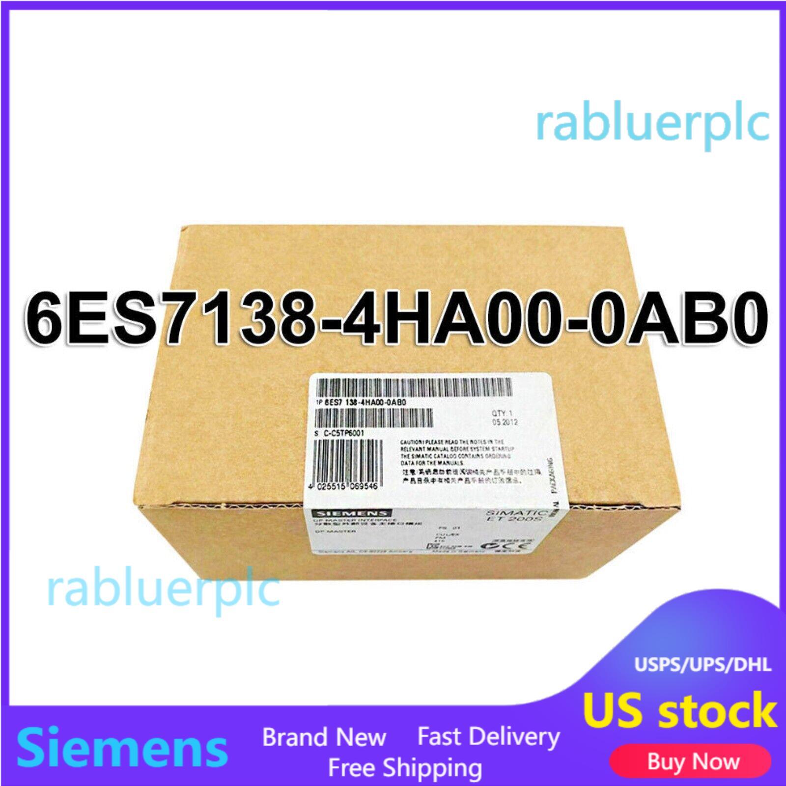 New Siemens 6ES7138-4HA00-0AB0 6ES71384HA000AB0 master interface for ET200S