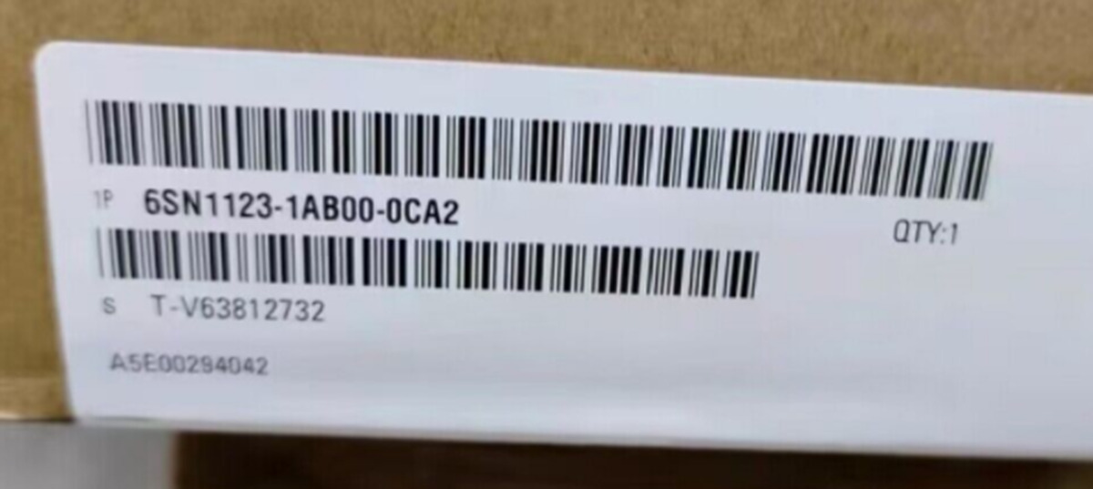 NEW Siemens 6SN1123-1AB00-0CA2 PLC Module 6SN1 123-1AB00-0CA2