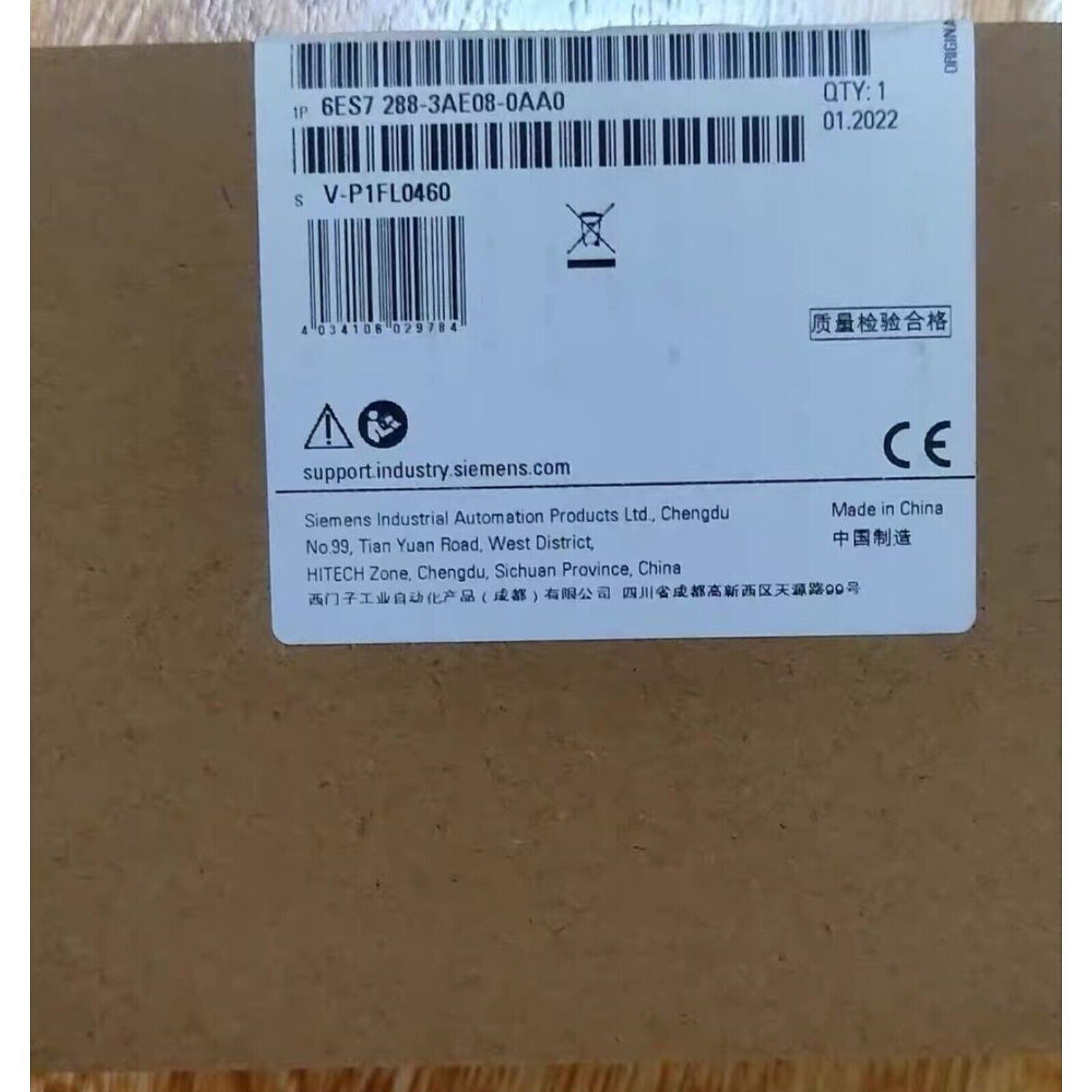 6ES7 288-3AE08-0AA0 S7-200 Analog input SM AI08 Brand New Siemens