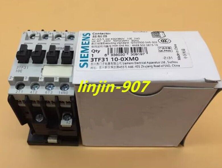 1PC Siemens contactor 3TF3110-0XM0 AC220V