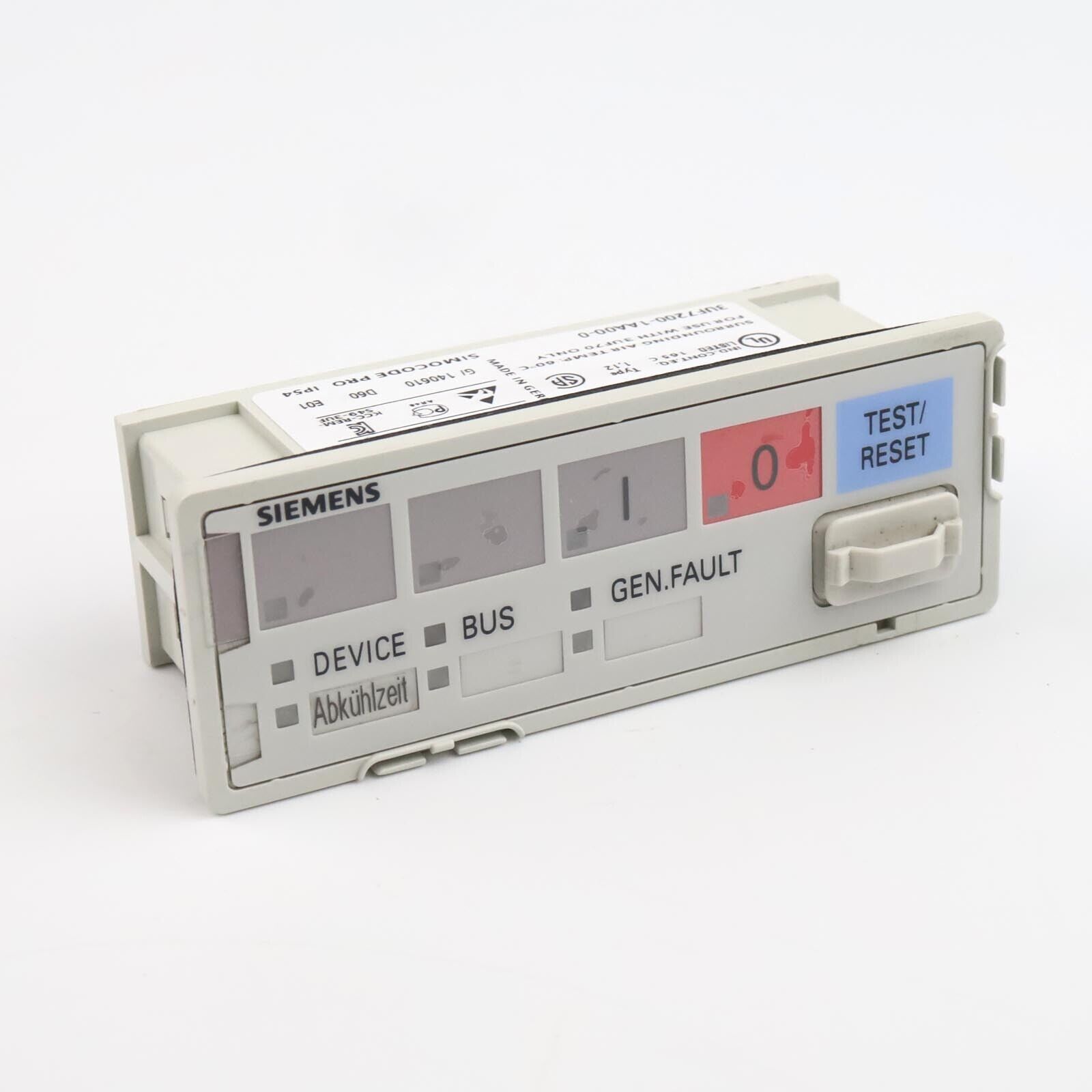 Siemens Control Module 3UF7200-1AA00-0 GEB