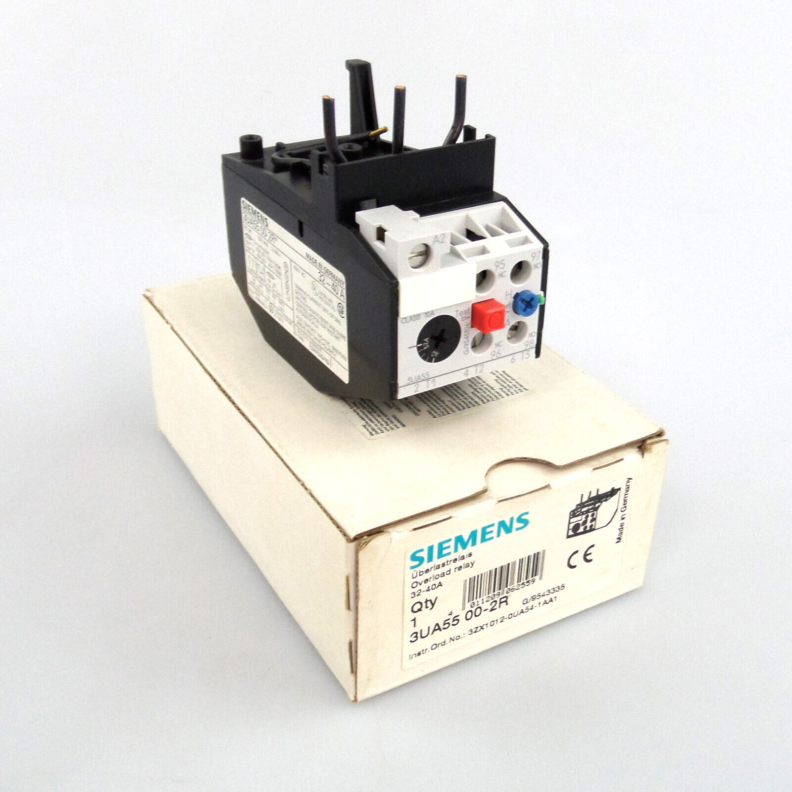 Siemens overload relay 3UA5500-2R original packaging