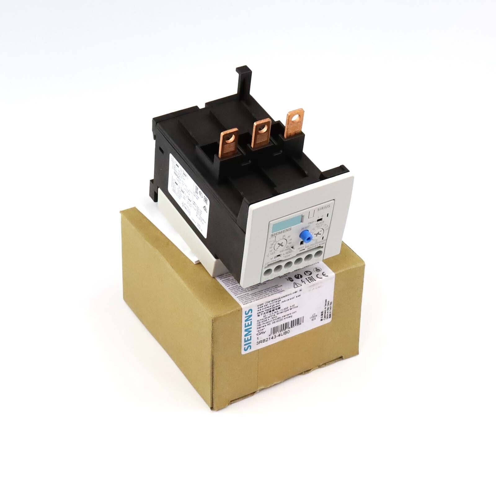 Siemens overload relay 3RB2143-4UB0 original packaging