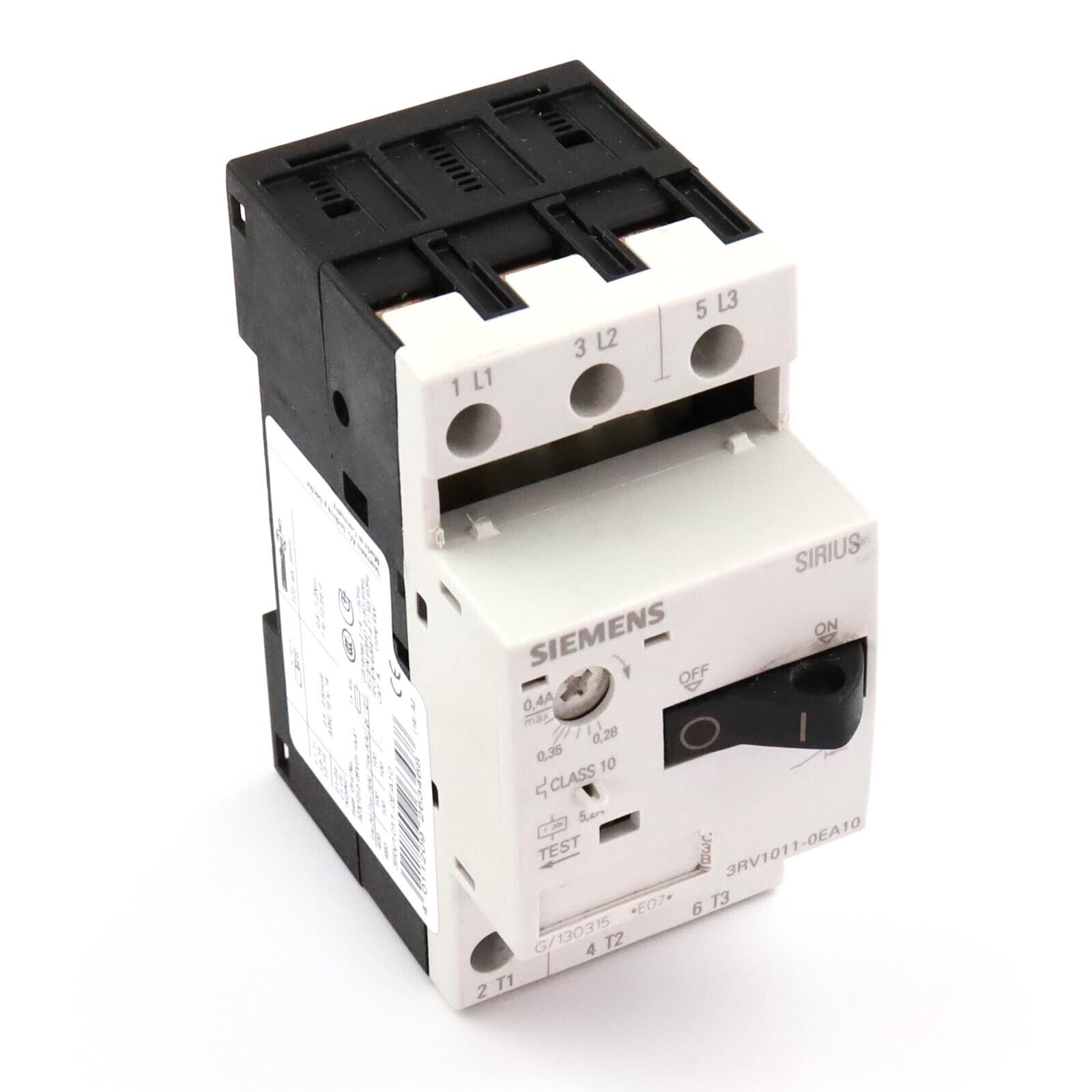 Siemens Circuit Breaker 3RV1011-0EA10 GEB