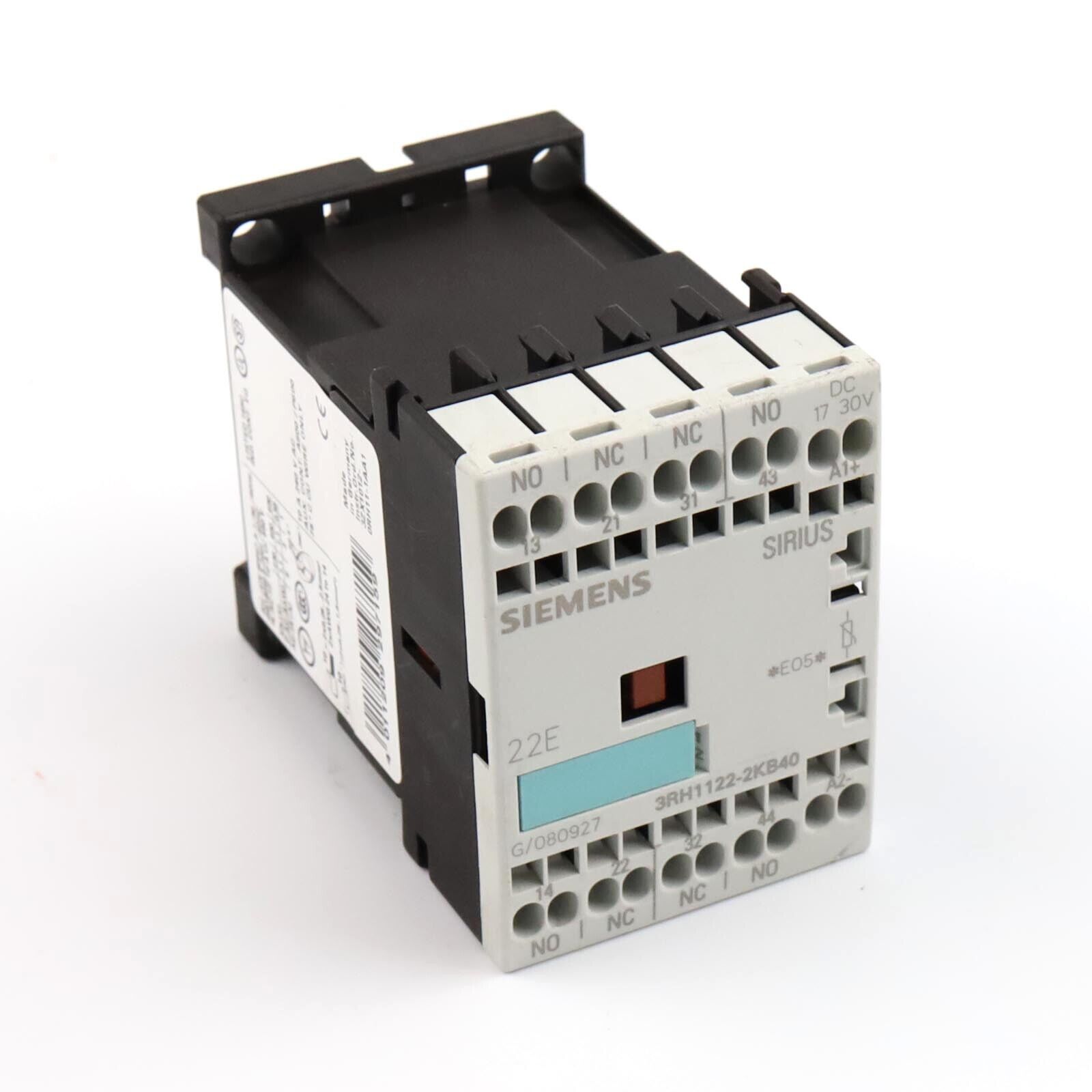 Siemens Auxiliary Contactor 3RH1122-2KB40 GEB