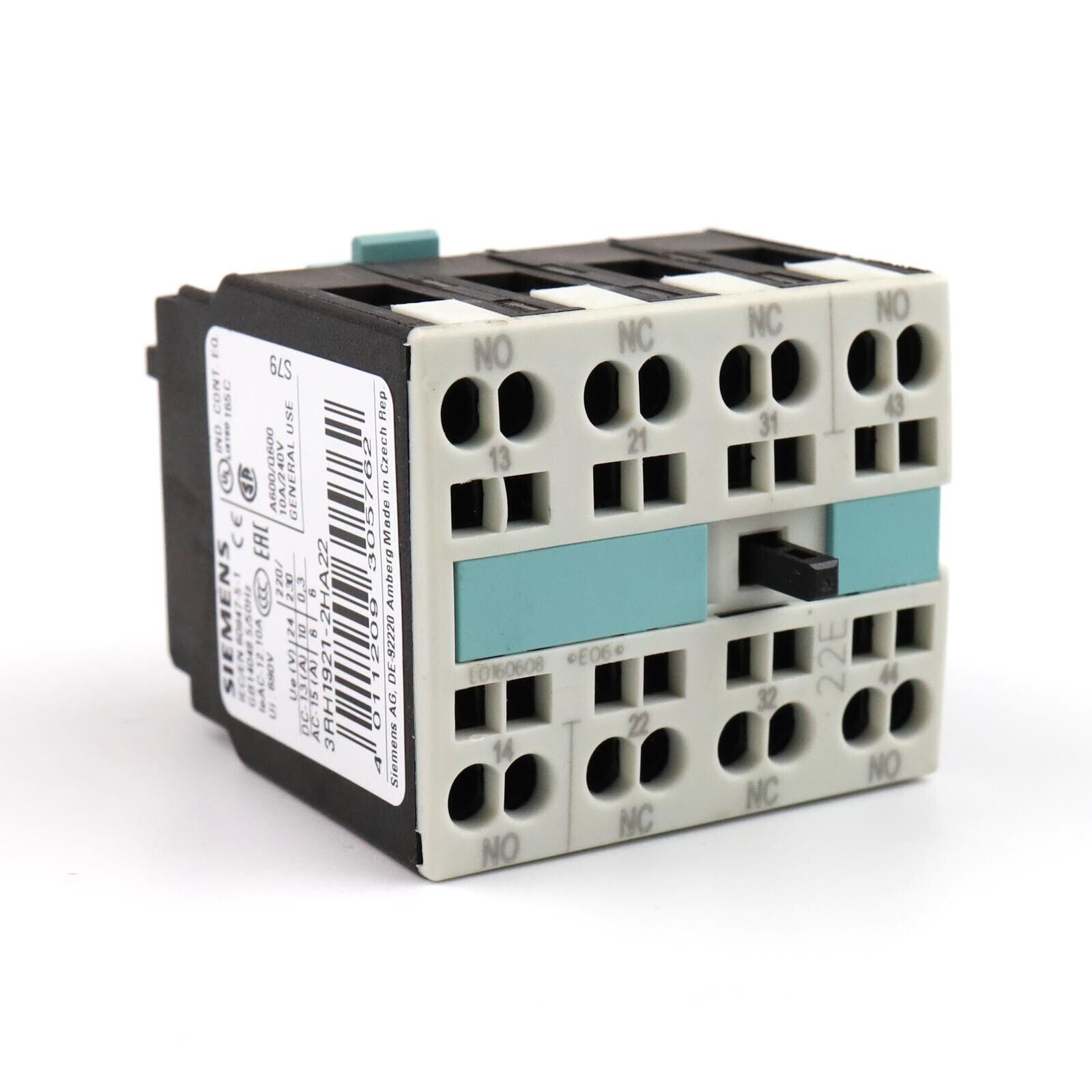 Siemens Auxiliary Switch Block 3RH1921-2HA22 GEB