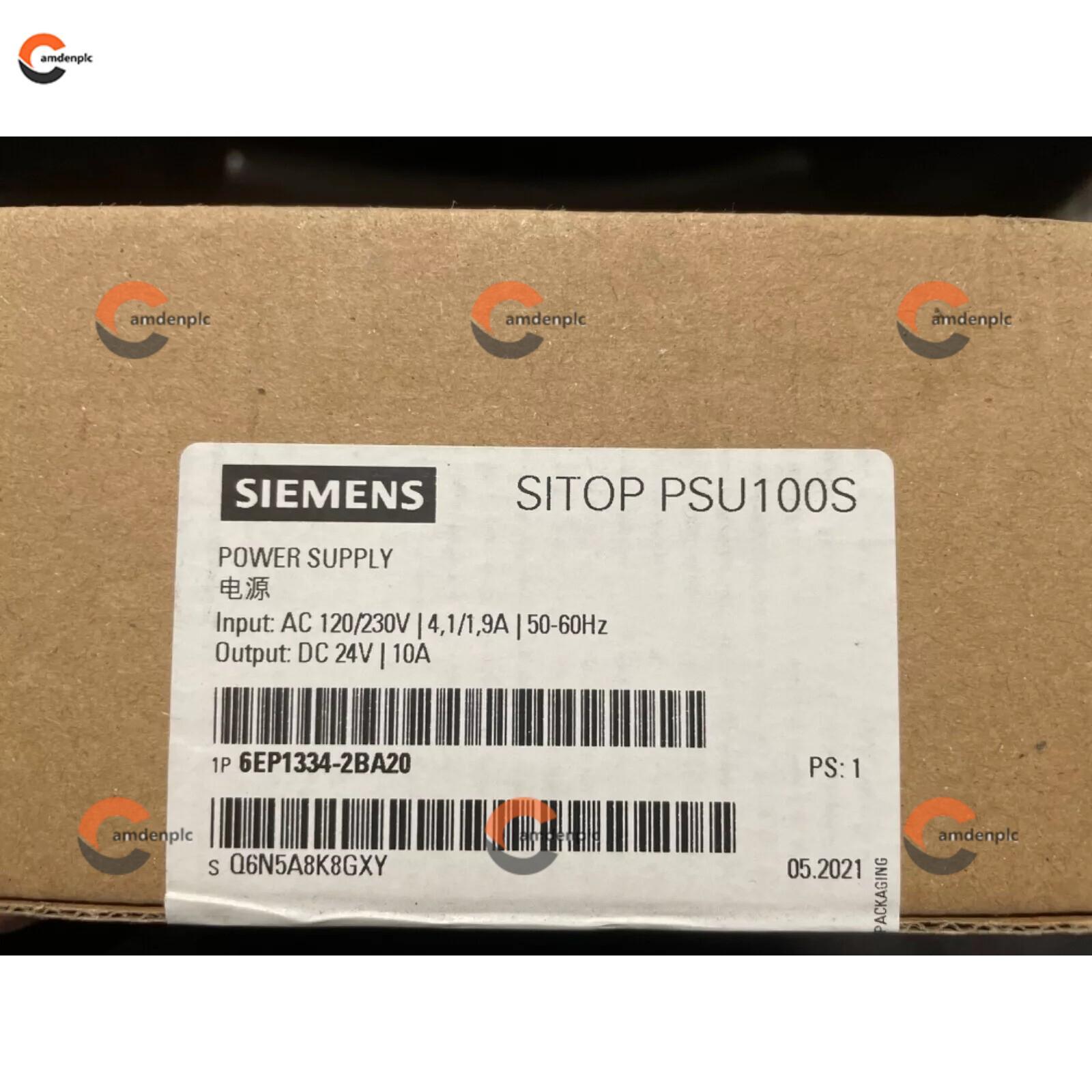 New Siemens 6EP1334-2BA20 SITOP PSU100S Stabilized Power Supply 6EP1 334-2BA20