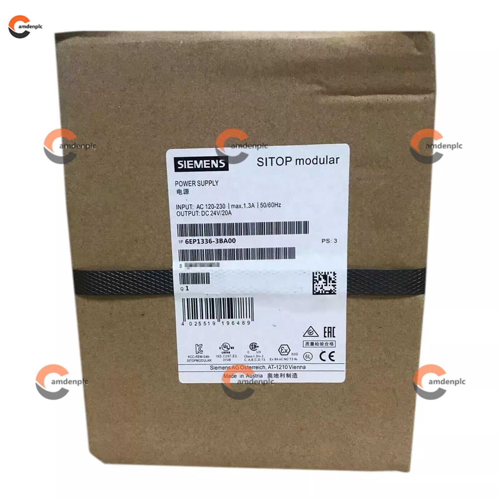 New Siemens 6EP1336-3BA00 SITOP Modular Stabilized Power Supply 6EP1 336-3BA00
