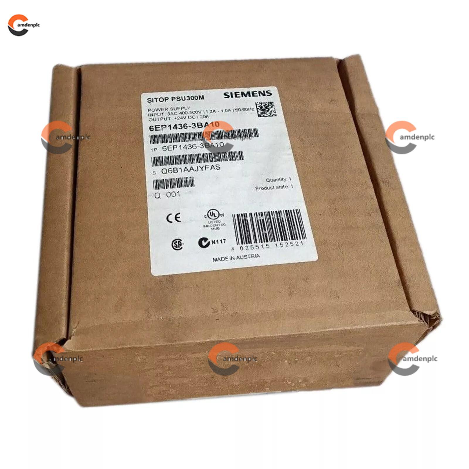New Siemens 6EP1436-3BA10 SITOP PSU300M Stabilized Power Supply 6EP1 436-3BA10