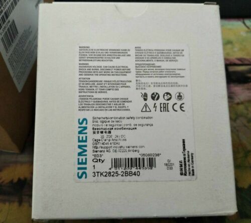 3TK2825-2BB40 1PCS Brand New Siemens  3TK2 825-2BB40  Fast delivery