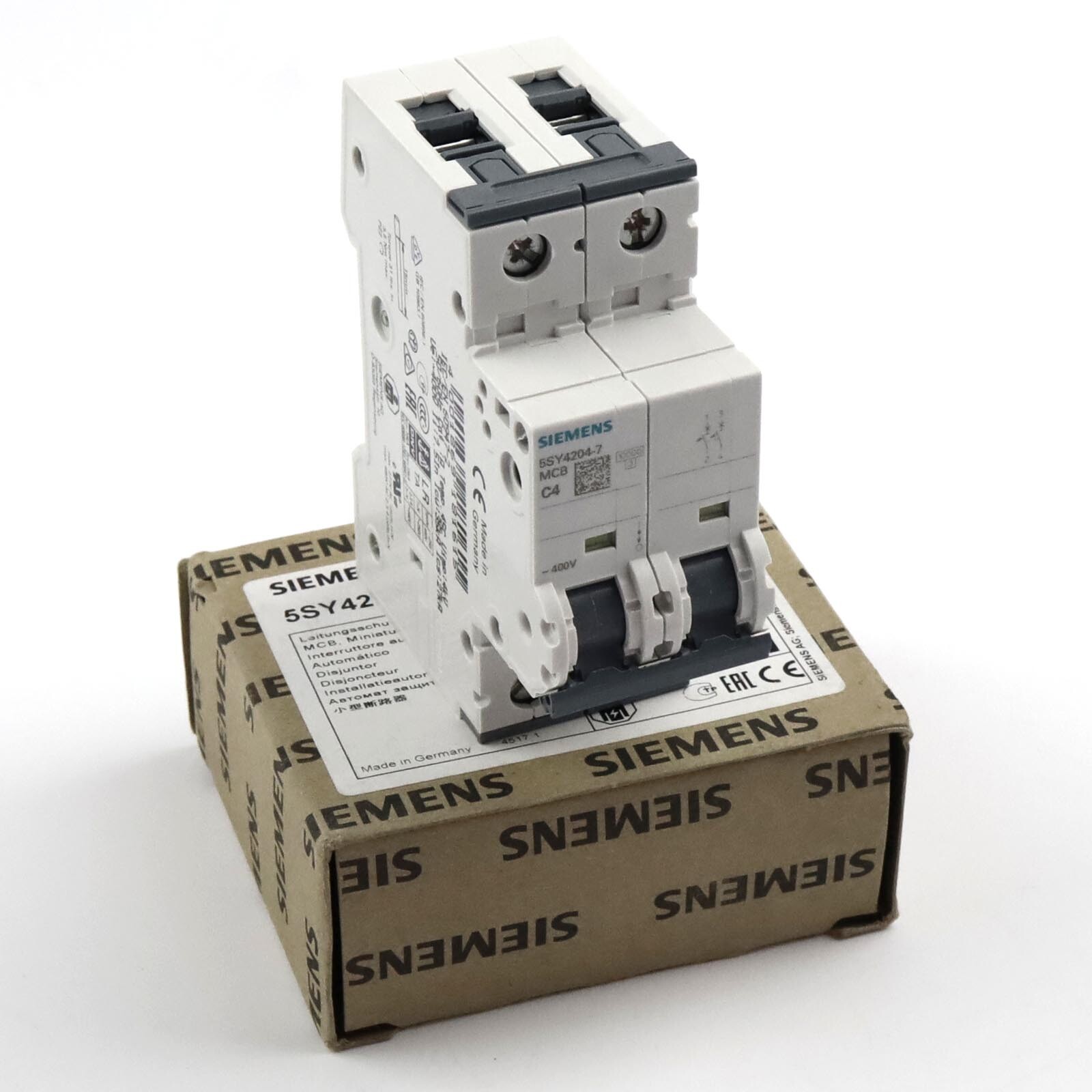 Siemens circuit breaker 5SY4204-7 original packaging