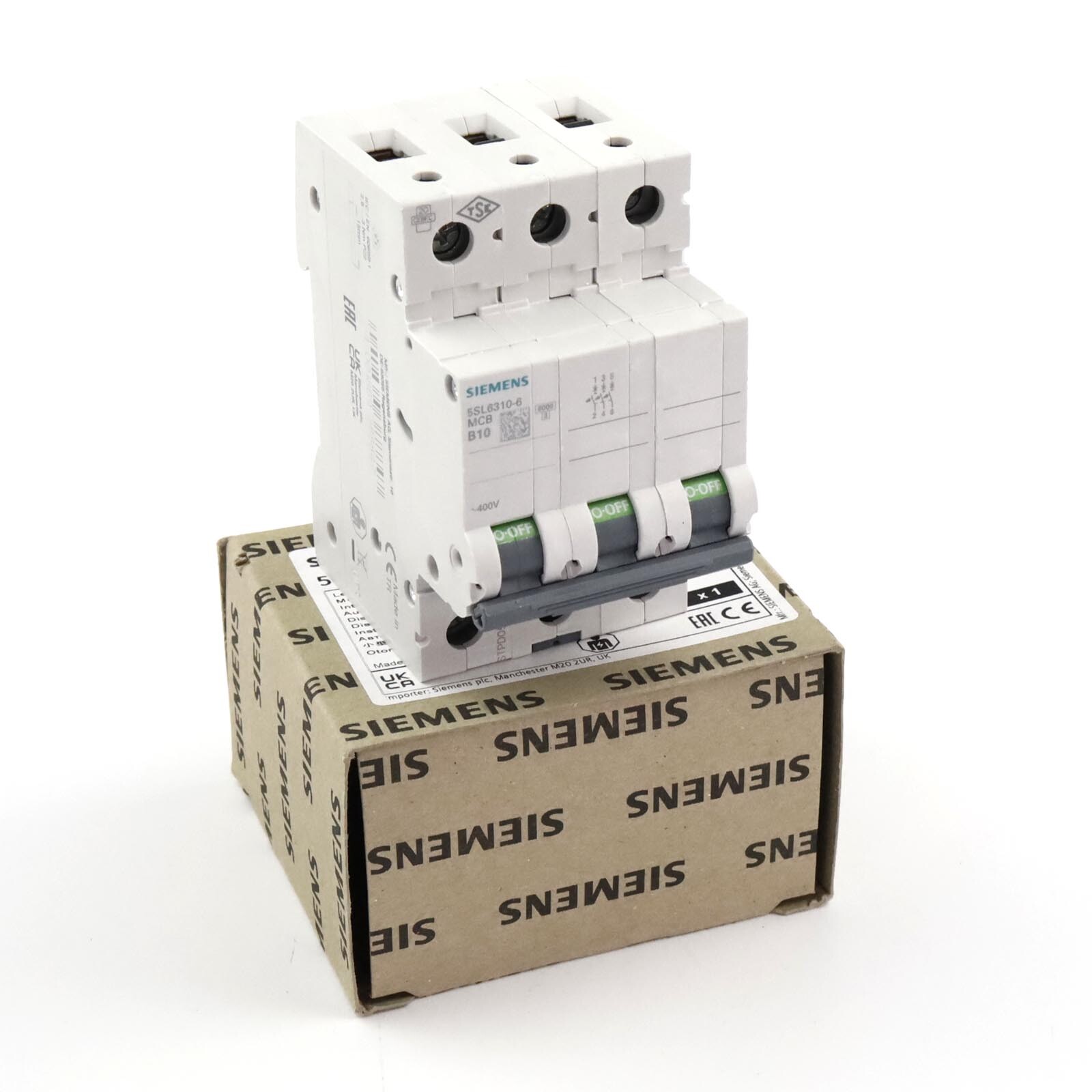 Siemens circuit breaker 5SL6310-6 original packaging