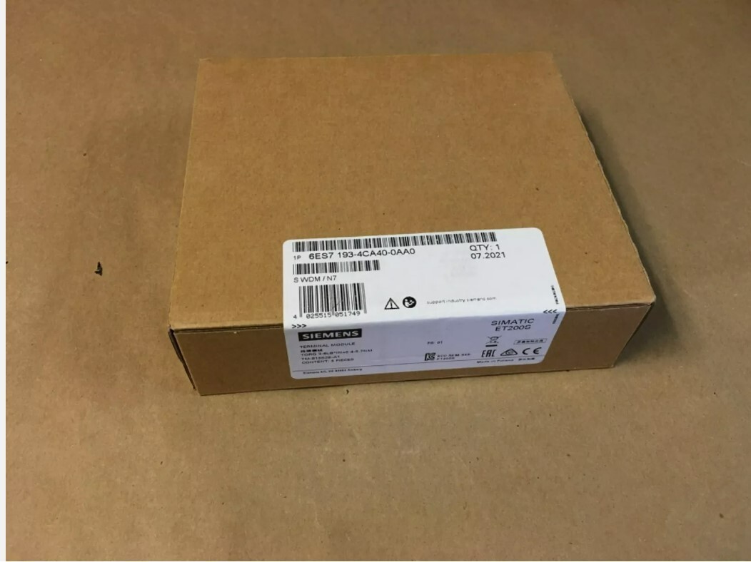 5pcs New Siemens  6ES7 193-4CA40-0AA0/6ES7 193-4CA40-0AA0 Fast Shipping