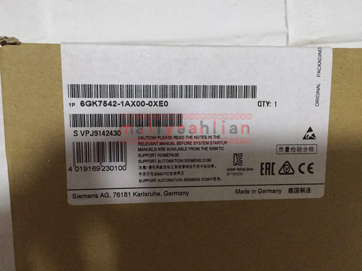 1PC NEW SIEMENS COMMUNICATION MODULE 6GK7542-1AX00-0XE0 6GK7 542-1AX00-0XE0