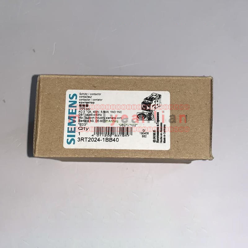 1PCS NEW In Box Siemens 3RT2024-1BB40 Contactor 3RT2 024-1BB40