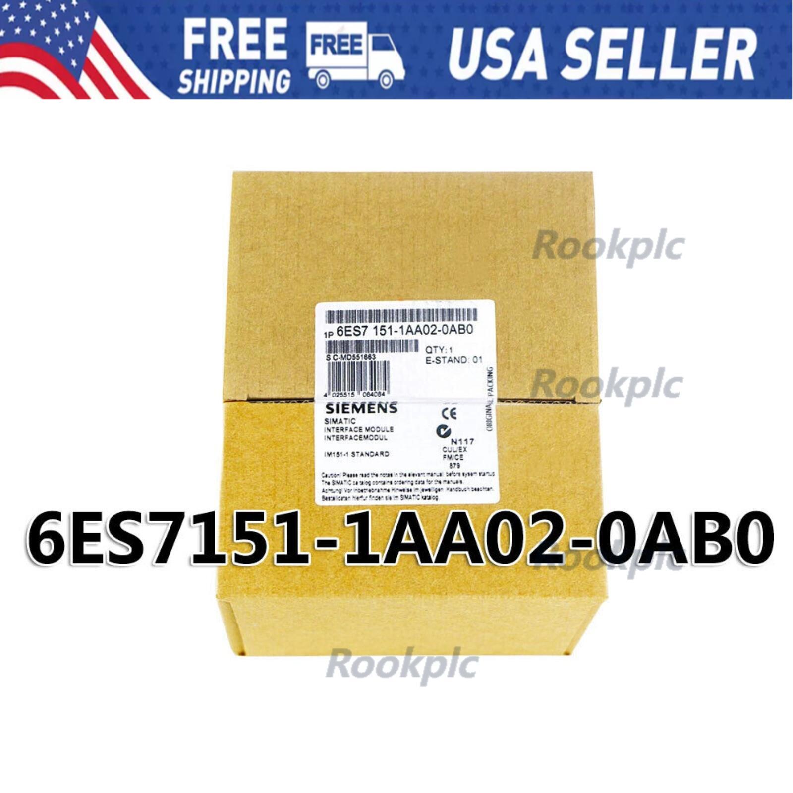 New Siemens 6ES7151-1AA02-0AB0 INTERFACE MODULE FOR ET200S 6ES7 151-1AA02-0AB0