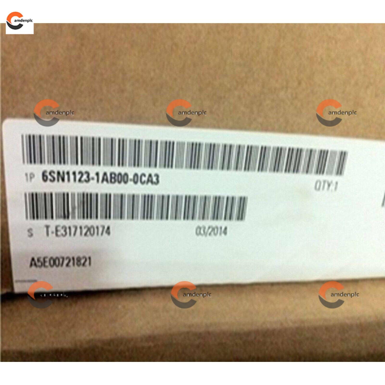 6SN1123-1AB00-0CA2 New Siemens 6SN1 123-1AB00-0CA2 6SN11231AB000CA2