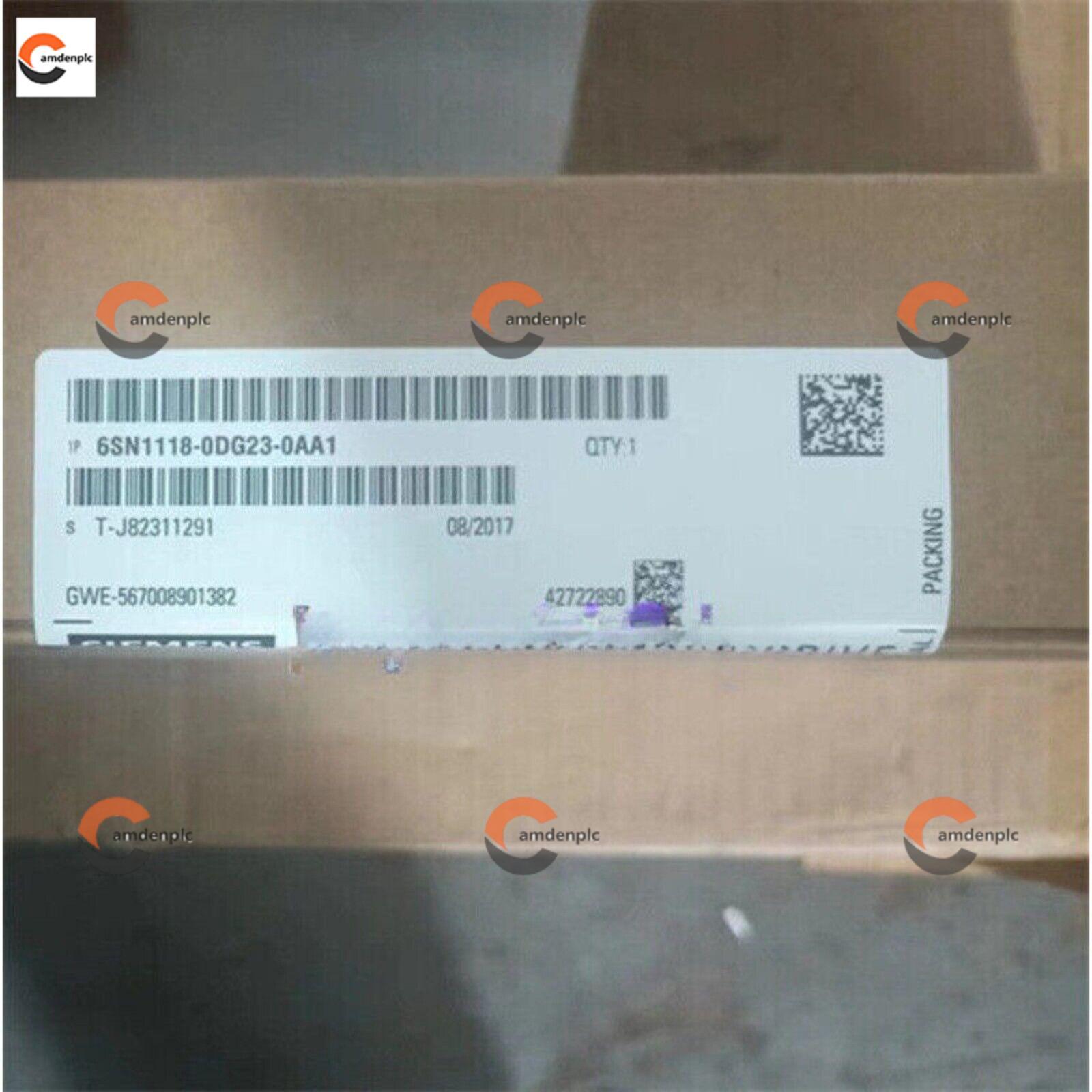 New Siemens 6SN1118-0DG23-0AA1 SIMODRIVE 611-D CLOSED-LOOP 6SN1 118-0DG23-0AA1