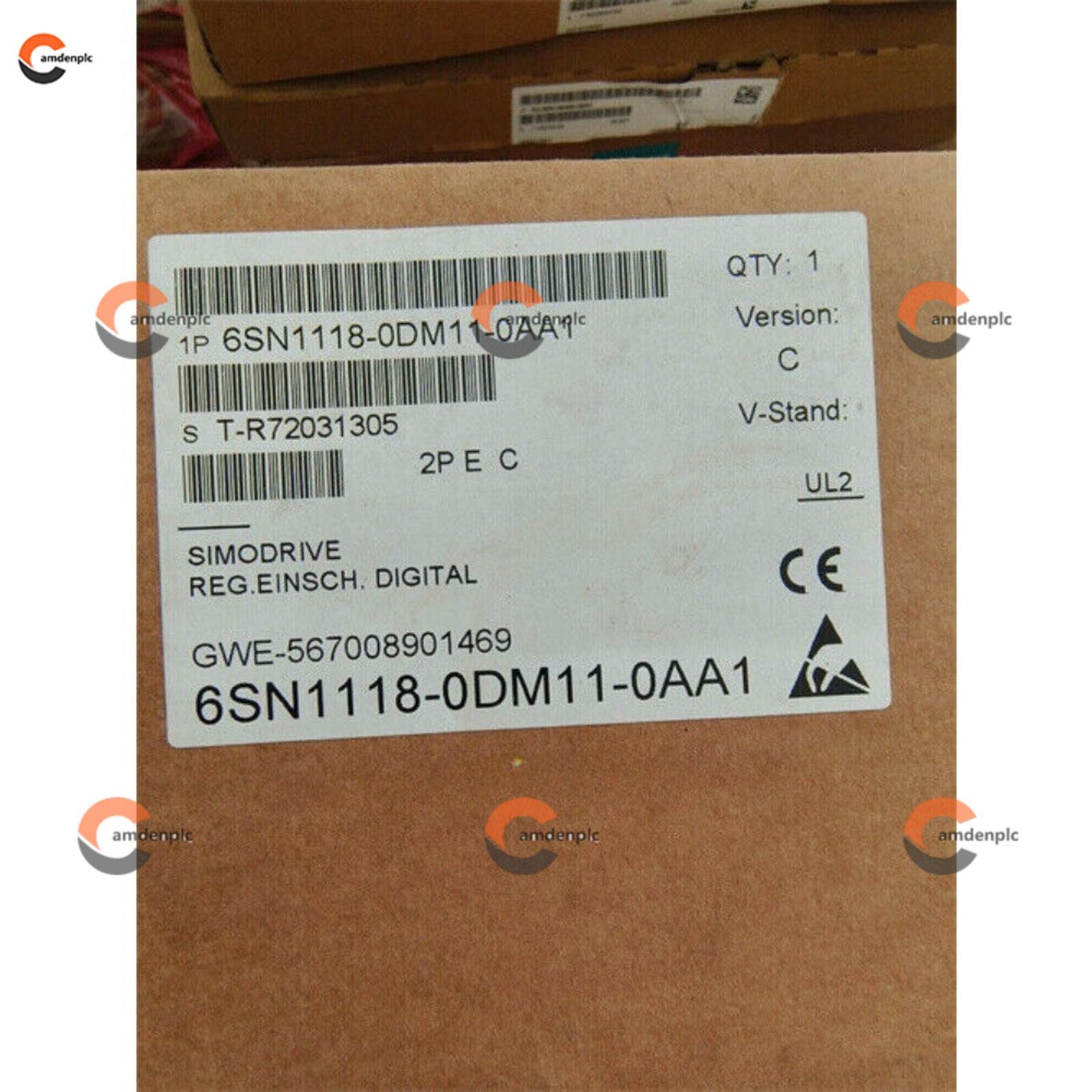 New Siemens 6SN1118-0DM11-0AA1 6SN1 118-0DM11-0AA1 SIMODRIVE 611-D PLUG-IN