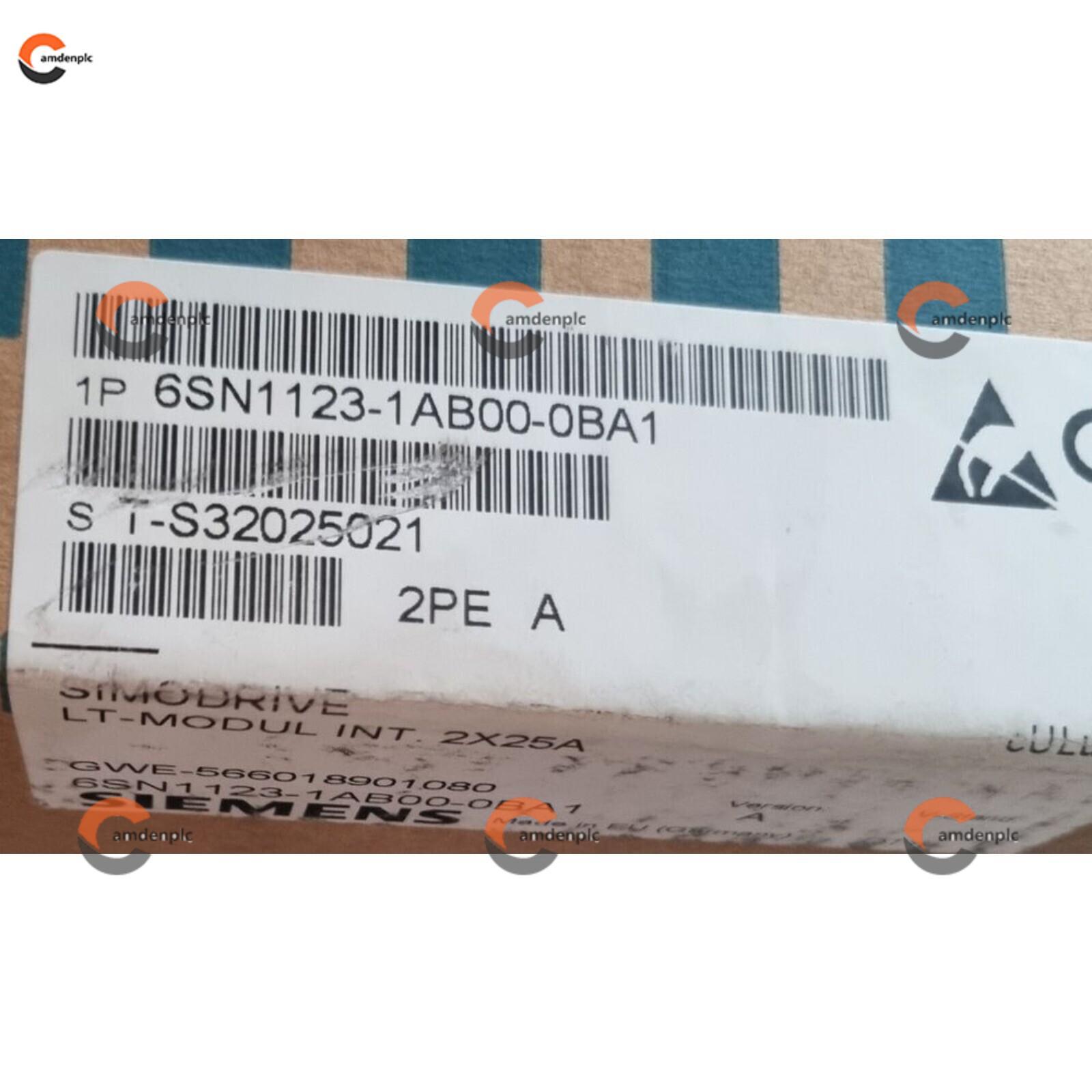 Siemens SIMODRIVE 611 LT Module 6SN1123-1AB00-0BA1 2x25A FINN POWER 098117-