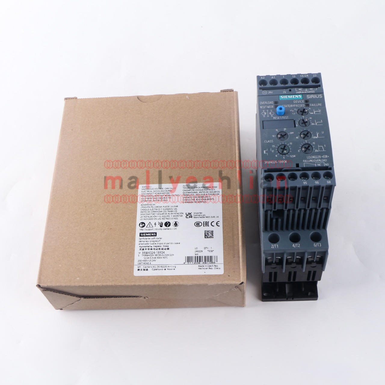 1PC NEW Siemens Soft starter 3RW4024-1BB04 3RW4 024-1BB04
