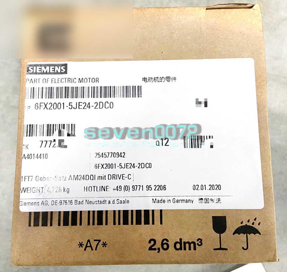 ONE NEW SIEMENS Encoder 6FX2001-5JE24-2DC0 6FX2 001-5JE24-2DC0