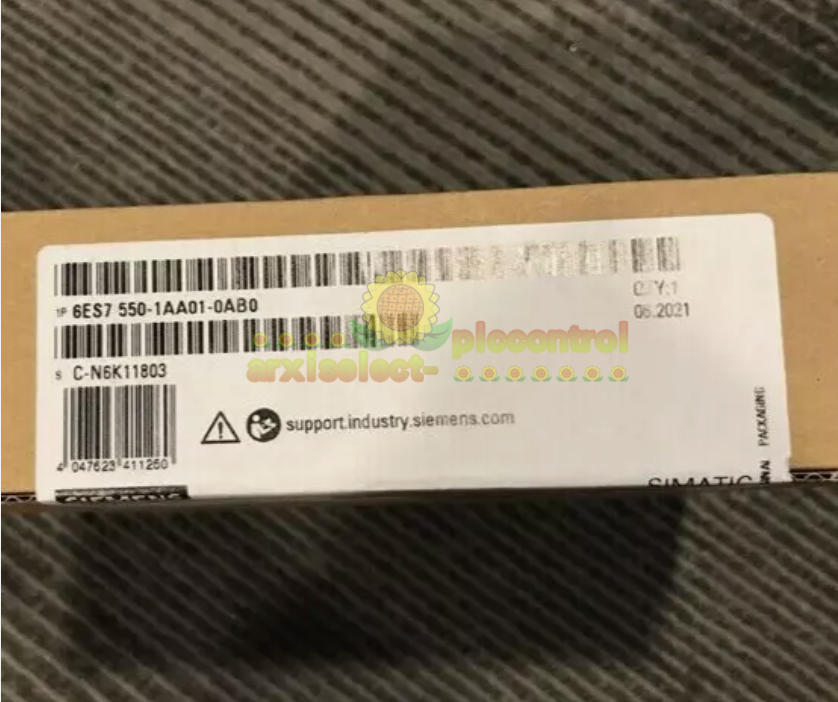 1PCS NEW Siemens 6ES7550-1AA01-0AB0 6ES7 550-1AA01-0AB0