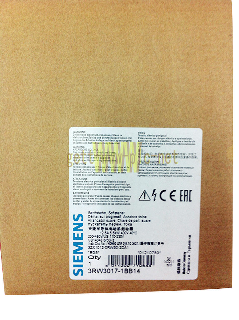 1PCS Siemens Soft Starter 3RW3017-1BB14 3RW3017-1BB14 NEW