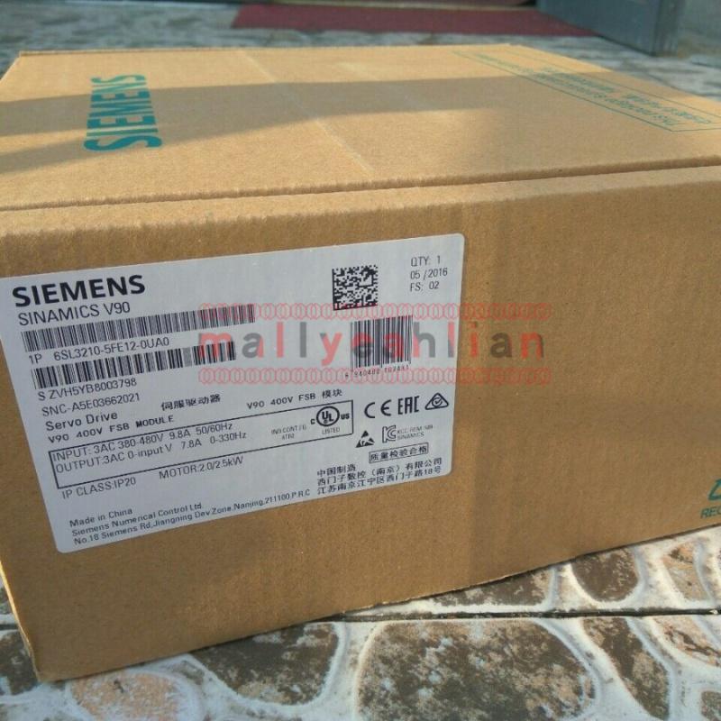 1PC NEW SIEMENS Servo Drive 6SL3210-5FE12-0UA0 6SL3 210-5FE12-0UA0