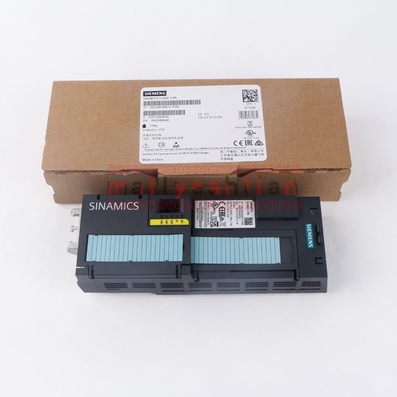 1PCS NEW Siemens 6SL3244-0BB12-1FA0 Control Unit 6SL3 244-0BB12-1FA0