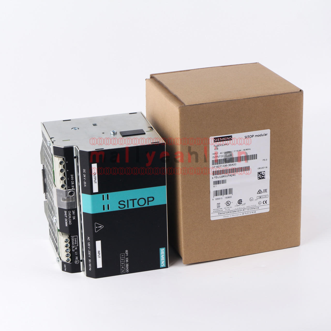 1PCS NEW Siemens 6EP1336-3BA00 Power Supply 6EP1 336-3BA00 24VDC 20A