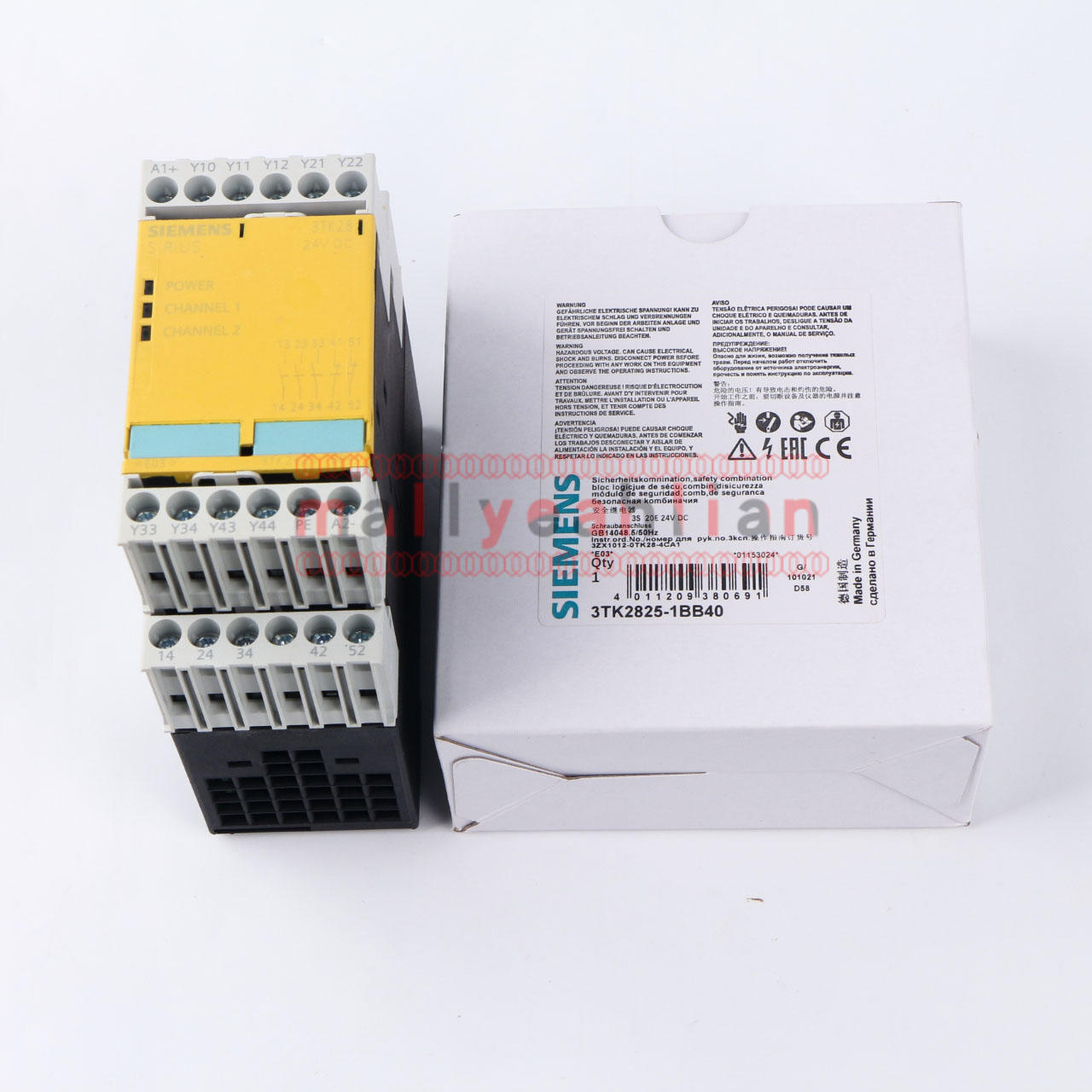 1PCS NEW Siemens 3TK2825-1BB40 Safety Relay 24VDC