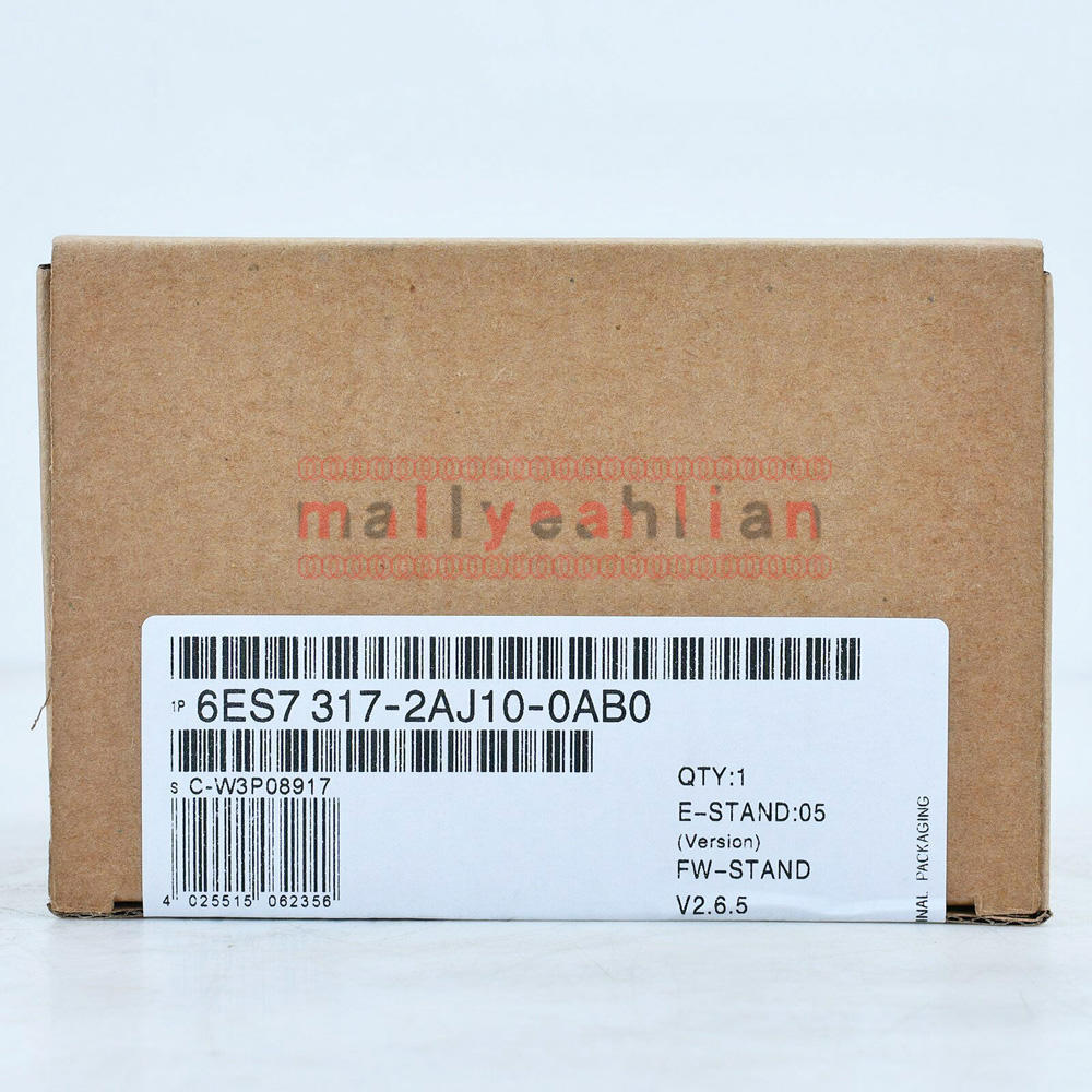 1PC new Siemens 6ES7317-2AJ10-0AB0 6ES7 317-2AJ10-0AB0 SIMATIC S7-300 CPU