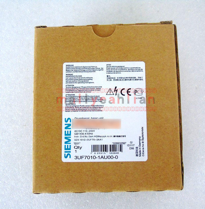 1PCS NEW Siemens 3UF7010-1AU00-0 Control module