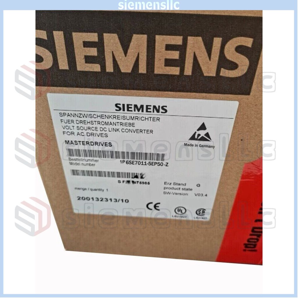 6SE7011-5EP50-Z Siemens Frequency Converter Expedited Shipping UPS Express GQ