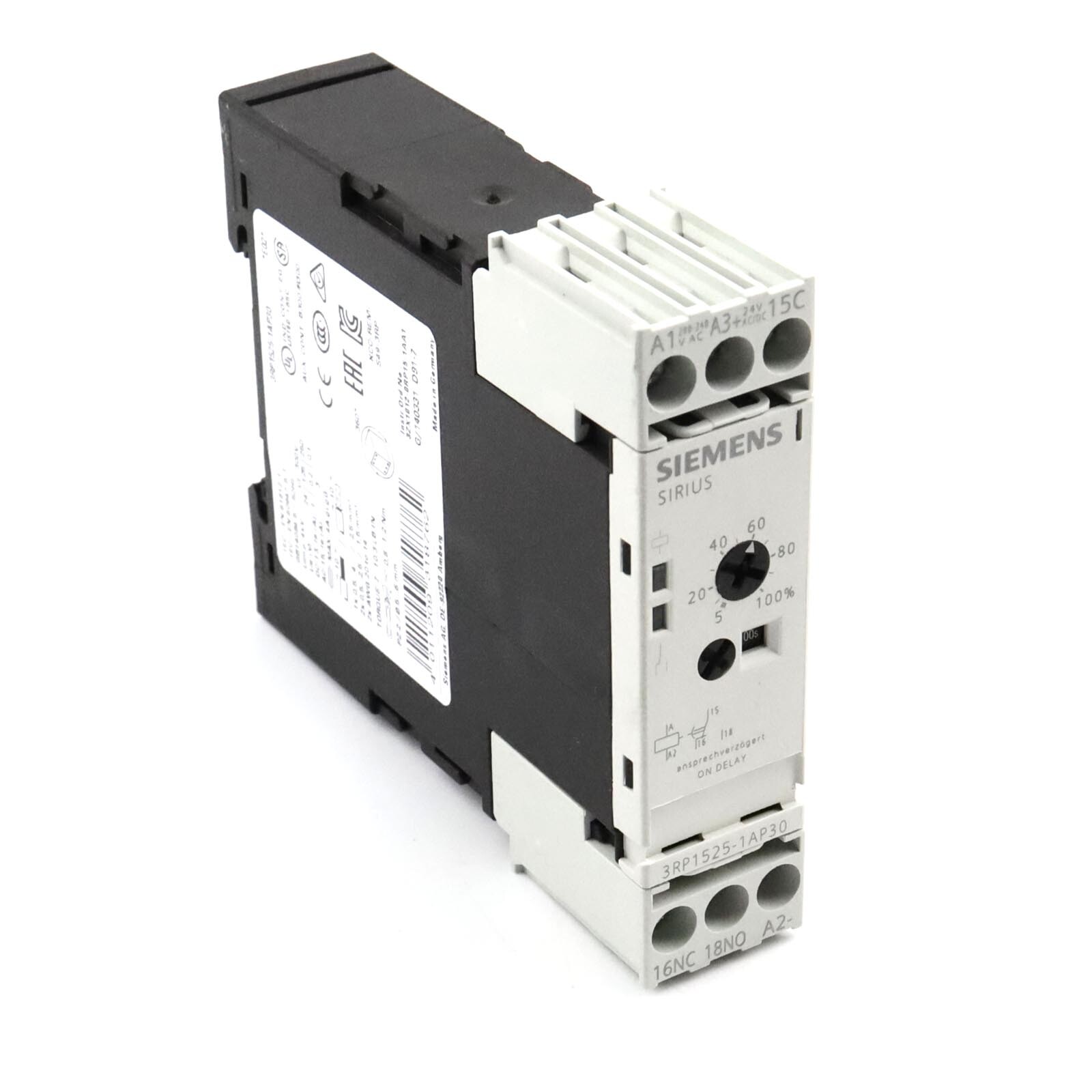 Siemens Time Relay 3RP1525-1AP30 GEB