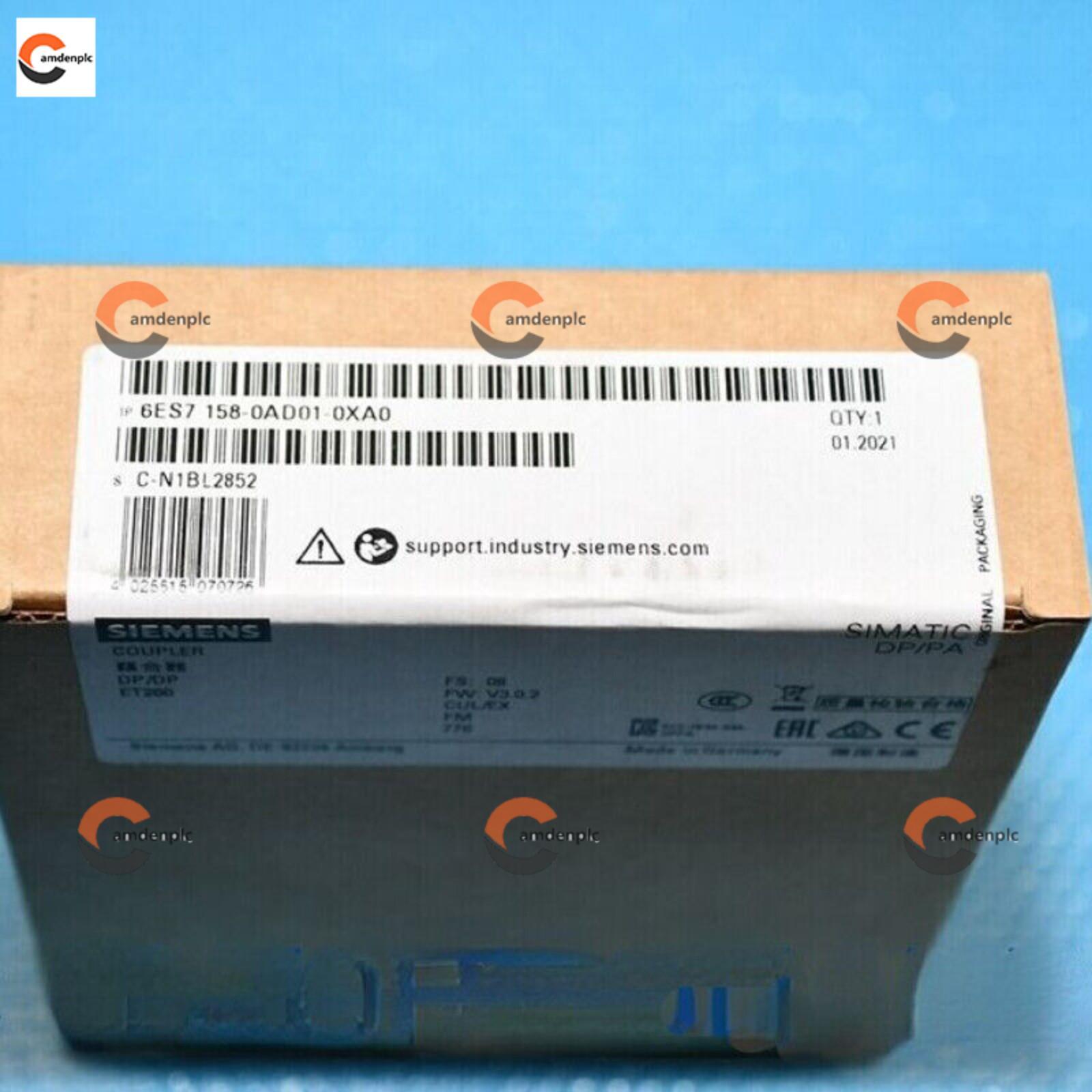 1 PCS New Siemens 6ES7158-0AD01-0XA0 SIMATIC DP/PA COUPLER- 6ES7 158-0AD01-0XA0